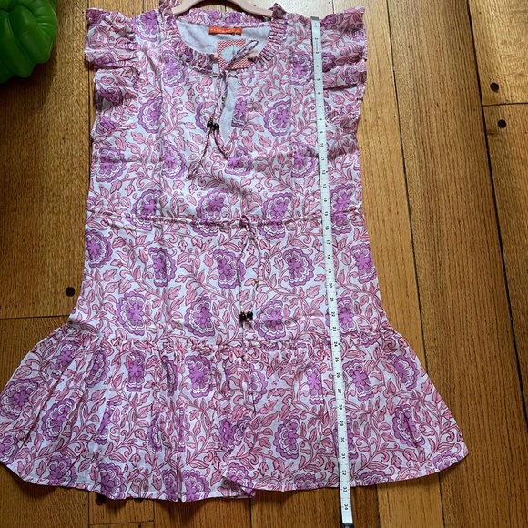 Oliphant Clinched Waist Dress, Malta Pink, NWT, Small - Picture 5 of 5